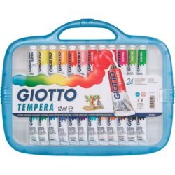 TEMPERA TUBI 12 ML GIOTTO 24 COLORI ASSORTITI 4 /30500