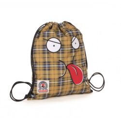 SACCA INVICTA FACE BLUE PLAID