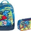 ZAINO CON ASTUCCIO 3ZIP SCHOOLPACK  SEVEN SJ GANG BOY
