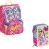 ZAINO CON ASTUCCIO 3ZIP SCHOOLPACK SEVEN SJ GANG  GIRL