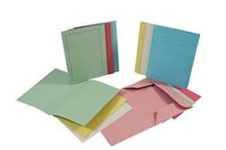 CARTELLINA 3 LEMBI BREFIOCART AZZURRO 24,5X33.5 0205501