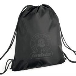 SACCA INVICTA PLAIN JET BLACK