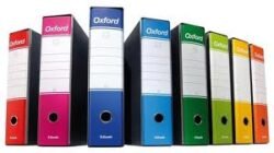 REGISTRATORE ESSELTE OXFORD DS 8 G85 GIALLO