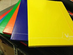 CARTELLINA CON ELASTICO VERNICE FRESCA