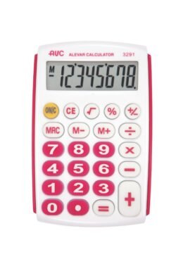 CALCOLATRICE ALEVAR 8 CIFRE FUCSIA