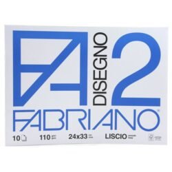ALBUM FABRIANO F2 24X33 20FG LISCIO 110GR  04204105