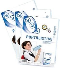 PORTALISTINO 30 BUSTE PERSONALIZZABILE MEMOTAK