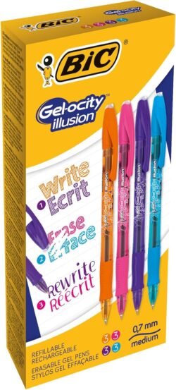 PENNA BIC GEL OCTITY ILLUSION VARI COLORI