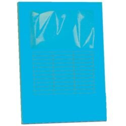 CARTELLE SINTEX CON FINESTRA BLASETTI AZZURRO 50PZ COD.572