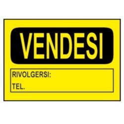 CARTELLI AFFISSIONE PPL VENDESI 23X33