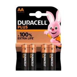 BATTIERIA STILO AA ALCALINA DURACELL MN1500 ULTRA POWER 4 PZ