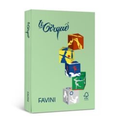 CARTA A4 LE CIRQUE FAVINI GR. 160 COL. TENUI 250 FF VERDE 107