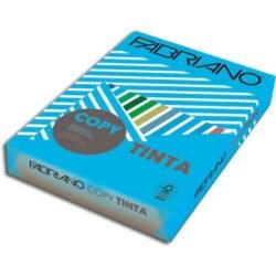 CARTA A4 FABRIANO COPY TINTA COLORI TENUI GR. 160 250 FF CELESTE