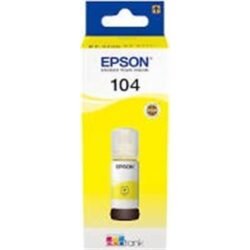 CARTUCCIA EPSON 104 ECOTANK GIALLA COMPATIBILE