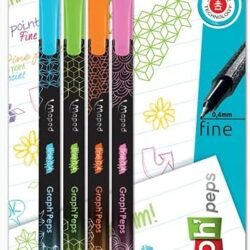 PENNA POINT 0.4 MAPED VARI COLORI