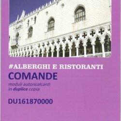 BUONI COMANDE DATA UFFICIO 2 COPIE 25X2 (DU161870000) CARTA CHIMICA