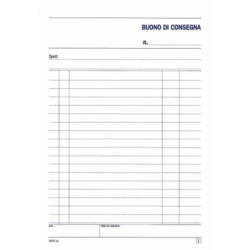 BUONI CONSEGNA DATA UFFICIO A5 15X21 1 COPIA 100 FOGLI