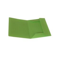 CARTELLINA 3 ALETTE VERDE GG