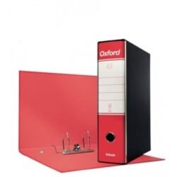 QUARTETTI REGISTRATORE ESSELTE OXFORD 23X33 DS 8 ROSSO
