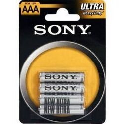 BATTERIA SONY STILO AA ZINCO SONY 1.5 ULTRA (BATTERIA SINGOLA)