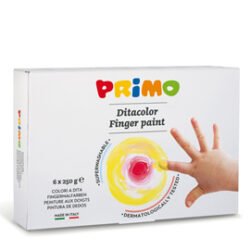 COLORI A DITA 250GR  PRIMO CONF 6PZ
