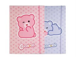 CARTELLINA COLOURBOOK C/ELASTICO  D.1CM COCCOLOTTI CLASSIC