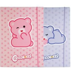 CARTELLINA COLOURBOOK C/ELASTICO  D.1CM COCCOLOTTI CLASSIC