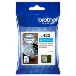 CARTUCCIA BROTHER LC422 CIANO 550pg