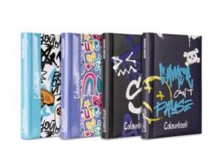 DIARIO STANDARD COLOURBOOK 12 MESI ABSTRACT 2025/2026