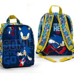 ZAINO ASILO COLOURBOOK 3D SONIC