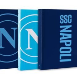 CARTELLA COLOURBOOK 4 ANELLI SSC NAPOLI