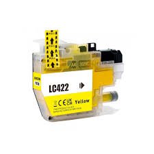CARTUCCIA BROTHER LC-422 GIALLA COMPATIBILE
