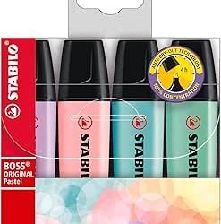EVIDENZIATORI STABILO BOSS CF. DA 4 COLORI