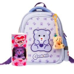 MINI ZAINO TROLLEY COLOURBOOK COCCOLOTTI CLASSIC LILLA