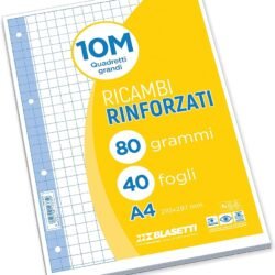 RICAMBI RINFORZATI RIGATURA 1CM 40FF