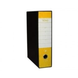 REGISTRATORE BREFIOCART DS 8 "NERO" GIALLO