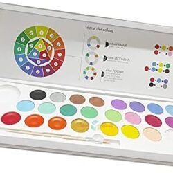 ACQUERELLI TINTA UNITA D.30 24PZ