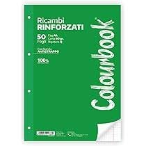 RICAMBI A4 COLOURBOOK