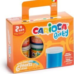 COLORI A DITA CARIOCA BABY 80ML 6PZ