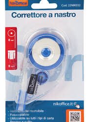 CORRETTORE A NASTRO NIK OFFICE 5X30MT