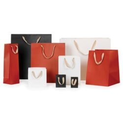 SHOPPER STAR NATALE ROSSO 36X12X41
