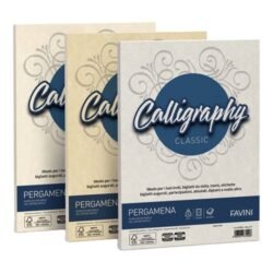 CARTA CALLIGRAPHY PERGAMENA 90GR 50FF BIANCO NATURALE