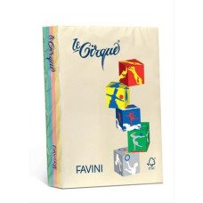 CARTA FAVINI A4 80GR 500FF ASSORTITI TENUI
