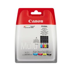 MULTIPACK CANON PG550- CL551 ORIGINALE 6496B005