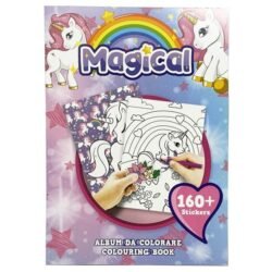 ALBUM DA COLORARE 21x29 + 160 STICKERS