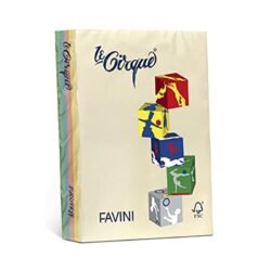 CARTA LE CIRQUE FAVINI A4 160GR MIX TENUE 100FG A74Y104