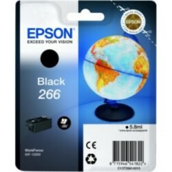 CARTUCCIA EPSON WF-100W NERA ORIGINALE (T266 BK)