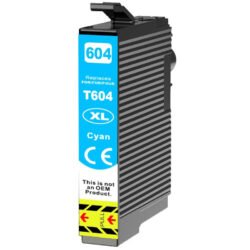 CARTUCCE EPSON 604 CIANO COMPATIBILE XL