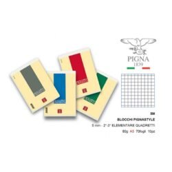 BLOCK NOTES A5 PIGNA 5M