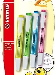 EVIDENZIATORI STABILO SWING COOL 4PZ